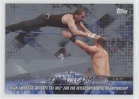 Dean Ambrose Defeats The Miz for the Intercontinental Championship #/25