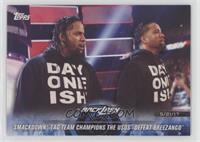 SmackDown Tag Team Champions The Usos Defeat Breezango