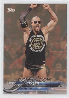 2018 Topps WWE Then Now Forever - [Base] - Bronze #116 - Cesaro