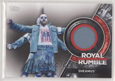 2018 Topps WWE Then Now Forever - Royal Rumble Mat Relics #MRRR-SH - Sheamus /299