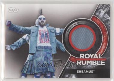 2018 Topps WWE Then Now Forever - Royal Rumble Mat Relics #MRRR-SH - Sheamus /299