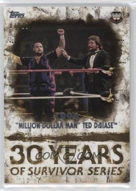 2018 Topps WWE Undisputed - 30 Years of Survivor Series - Gold #SS-8 - "Million Dollar Man" Ted DiBiase /10