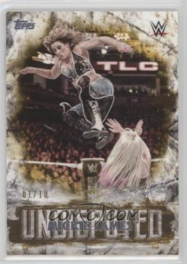 2018 Topps WWE Undisputed - [Base] - Gold #27 - Mickie James /10