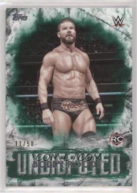 2018 Topps WWE Undisputed - [Base] - Green #7 - Bobby Roode /50
