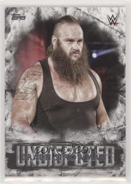 2018 Topps WWE Undisputed - [Base] #9 - Braun Strowman