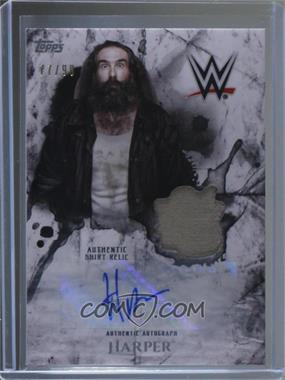 2018 Topps WWE Undisputed - Undisputed Autographed Relic #UAR-HA - Harper /99