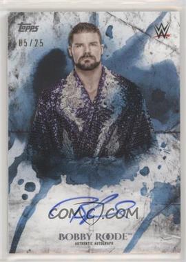 2018 Topps WWE Undisputed - Undisputed Autographs - Blue #UA-BR - Bobby Roode /25