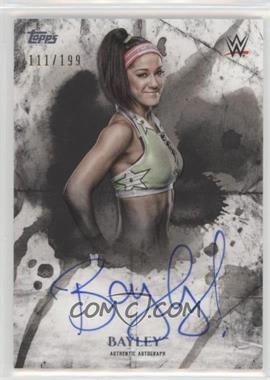 2018 Topps WWE Undisputed - Undisputed Autographs #UA-BA - Bayley /199