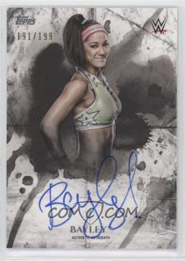 2018 Topps WWE Undisputed - Undisputed Autographs #UA-BA - Bayley /199