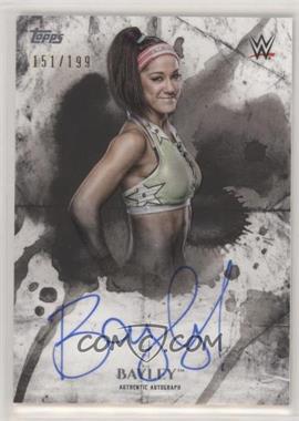 2018 Topps WWE Undisputed - Undisputed Autographs #UA-BA - Bayley /199