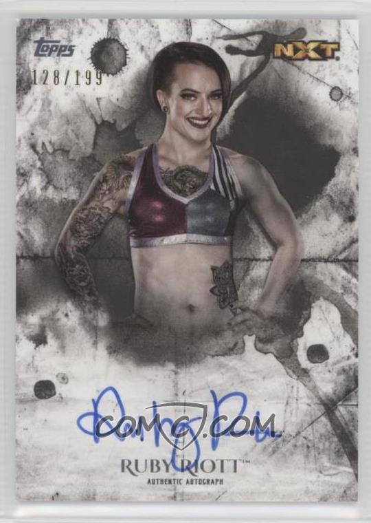 2018 Topps WWE Undisputed - Undisputed Autographs #UA-RRI - Ruby Riott /199