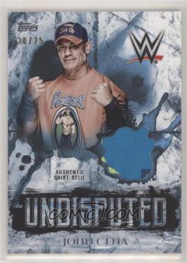 2018 Topps WWE Undisputed - Undisputed Relic - Blue #UR-JC - John Cena /25