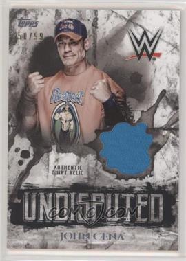 2018 Topps WWE Undisputed - Undisputed Relic #UR-JC - John Cena /99