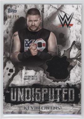 2018 Topps WWE Undisputed - Undisputed Relic #UR-KO - Kevin Owens /99