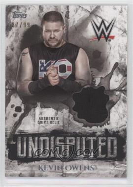 2018 Topps WWE Undisputed - Undisputed Relic #UR-KO - Kevin Owens /99