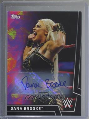 2018 Topps WWE Women's Division - [Base] - Black Autographs #11 - Dana Brooke /5