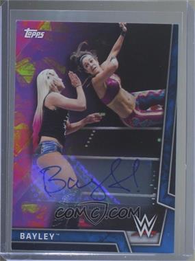 2018 Topps WWE Women's Division - [Base] - Blue Autographs #4 - Bayley /25 [Noted]