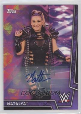 2018 Topps WWE Women's Division - [Base] - Purple Autographs #21 - Natalya /99 [Noted]
