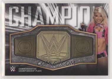 2018 Topps WWE Women's Division - Commemorative Championship Medallions #CC-AL - RAW Women's Championship - Alexa Bliss /199