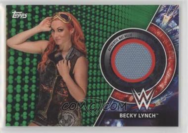 2018 Topps WWE Women's Division - Mat Relics - Green #MR-BL - Royal Rumble 2018 - Becky Lynch /150