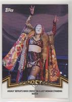 NXT Women's Division - Asuka Defeats Nikki Cross in a Last Woman Standing Match