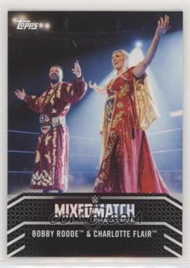 2018 Topps WWE Women's Division - Mixed Match #MM-7 - Bobby Roode & Charlotte Flair