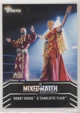 2018 Topps WWE Women's Division - Mixed Match #MM-7 - Bobby Roode & Charlotte Flair