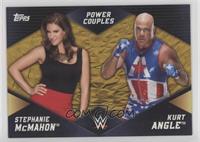 Stephanie McMahon & Kurt Angle #/10