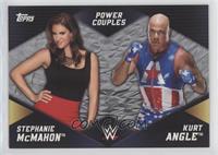 Stephanie McMahon & Kurt Angle #/50