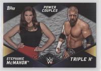 Stephanie McMahon & Triple H #/50
