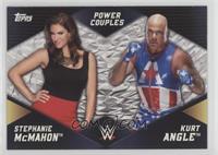 Stephanie McMahon & Kurt Angle