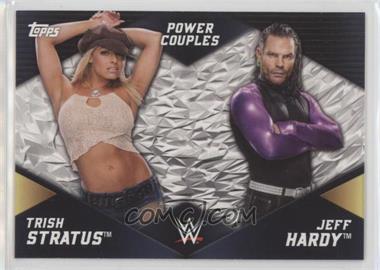 2018 Topps WWE Women's Division - Power Couples #PC-17 - Trish Stratus & Jeff Hardy