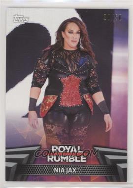 2018 Topps WWE Women's Division - Women's Royal Rumble - Silver #RR-16 - Nia Jax /50