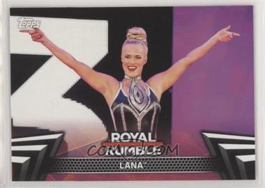 2018 Topps WWE Women's Division - Women's Royal Rumble #RR-11 - Lana