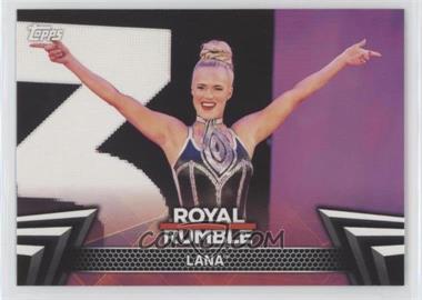 2018 Topps WWE Women's Division - Women's Royal Rumble #RR-11 - Lana