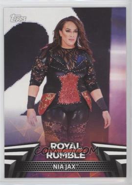 2018 Topps WWE Women's Division - Women's Royal Rumble #RR-16 - Nia Jax