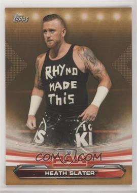 2019 Topps WWE Raw - [Base] - Bronze #33 - Heath Slater