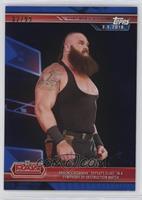 Braun Strowman Defeats Elias in a Symphony of Destruction Match #/99