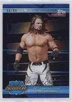 WWE Champion AJ Styles Defeats Jinder Mahal #/99