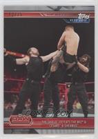 The Shield Defeats The Miz & Cesaro & Sheamus #/25