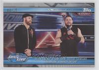 Kevin Owens & Sami Zayn Defeat Shinsuke Nakamura & Randy Orton #/25