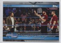 Kevin Owens & Sami Zayn Attempt to Occupy Smackdown Live #/25