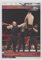 The Shield Defeats The Miz & Cesaro & Sheamus