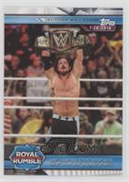 AWWE Champions AJ Styles Defeats Kevin Owens & Sami Zayan…