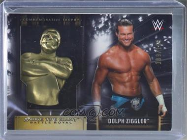 2019 Topps WWE Road to Wrestlemania - Commemorative Andre the Giant Battle Royal Trophy #BR-DZ - Dolph Ziggler /199 [EX to NM]