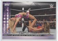 Charlotte Flair Defeats Nikki Bella for the Diva Championship