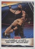 Braun Strowman Def. Finn Balor, Bobby Roode, and Kevin Owens #/99