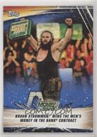 Braun Strowman Wins the Men's Money int the Bank Contract #/99