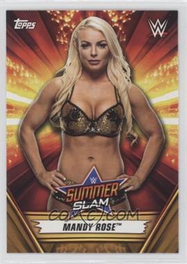 2019 Topps WWE Summerslam - [Base] - Bronze #47 - Mandy Rose