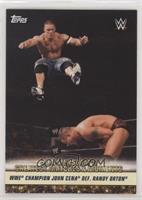 WWE Champion John Cena Def. Randy Orton